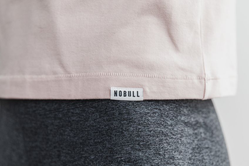 NOBULL N68P2P2554Women's Heavyweight Long Sleeve Pocket Boxy Tee Dusty