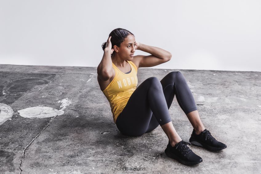 NOBULL N68P2P2667Women's Racerback Tank (Bright Colors) Vintage